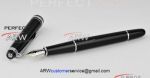 Perfect Replica Meisterstuck Black & Diamond Fountain Pen